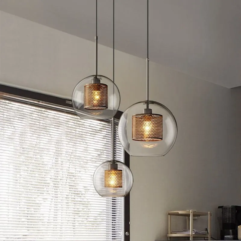 Modern Creative Glass Pendant Light S38