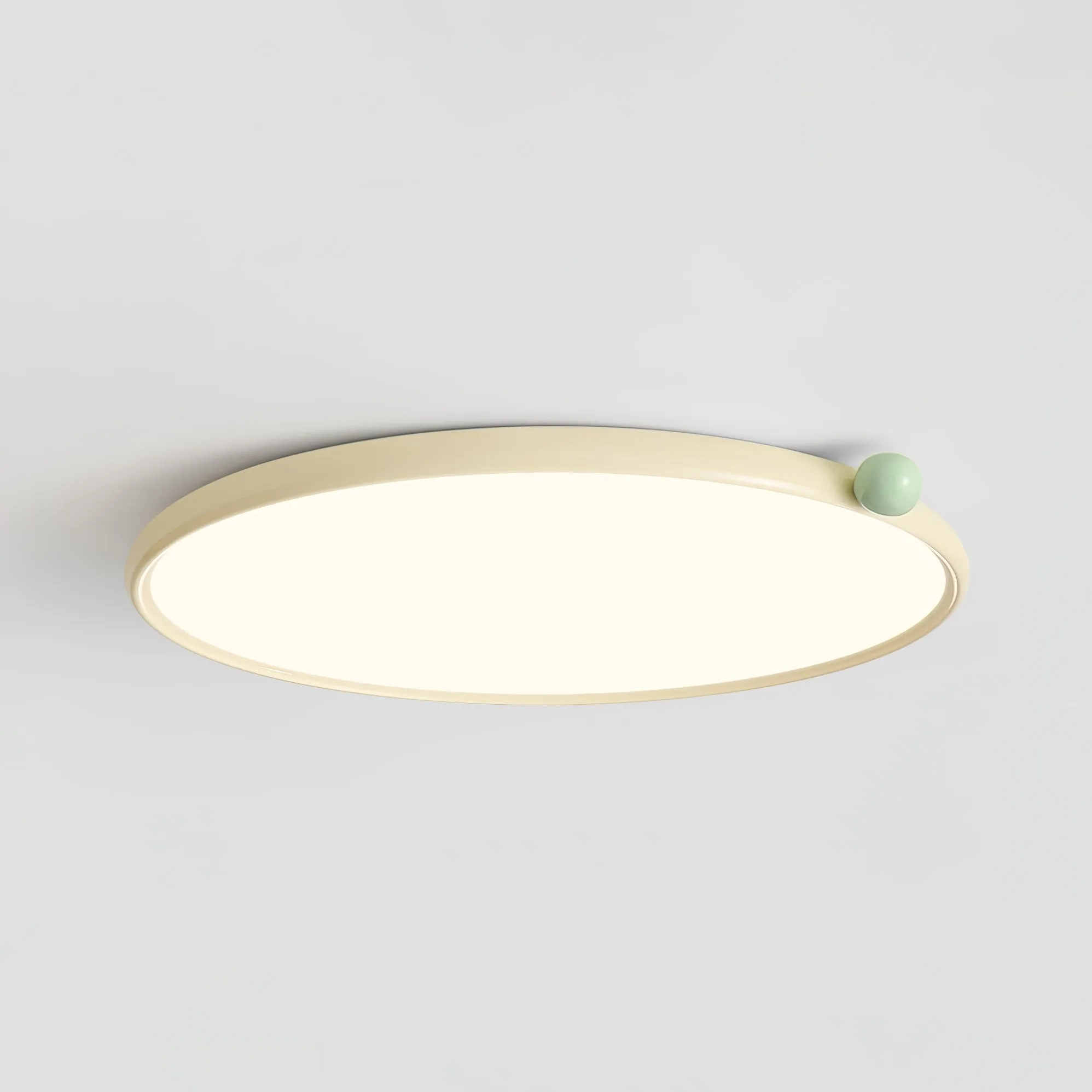 Minimalist Disc Cream Style Ultra-thin Ceiling Lamp M543