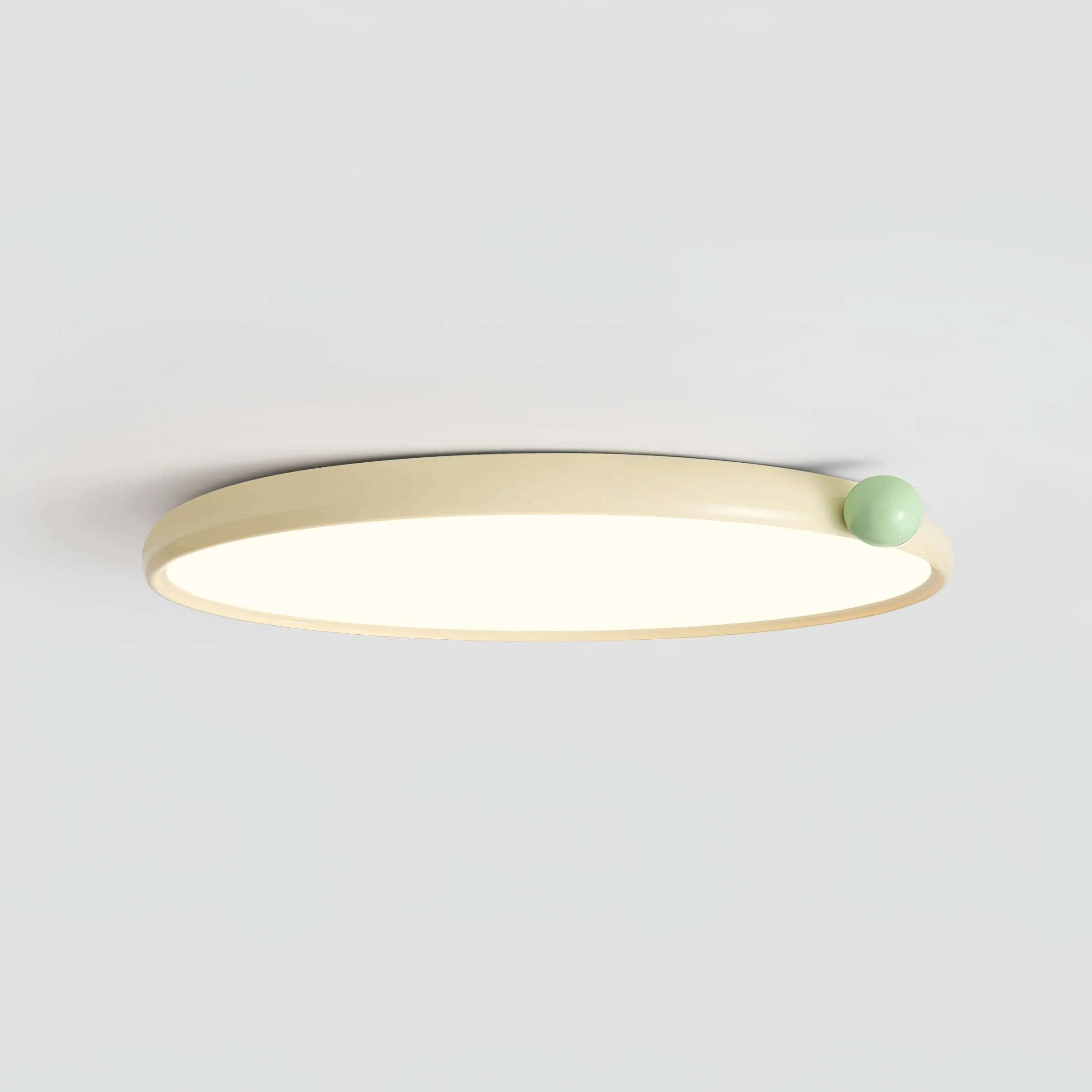 Minimalist Disc Cream Style Ultra-thin Ceiling Lamp M543