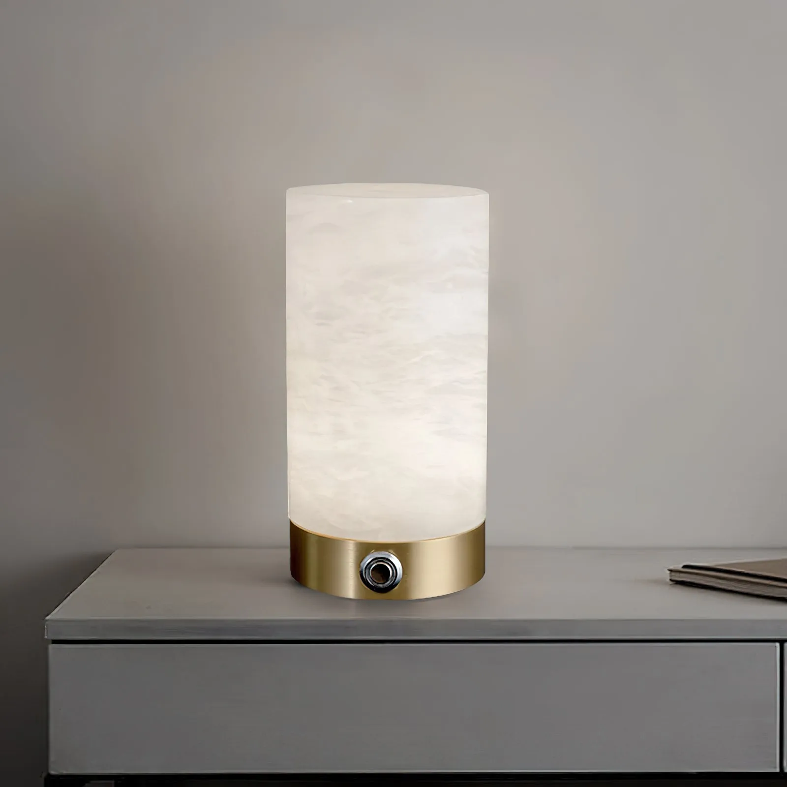 Totem Alabaster Table Lamp D499