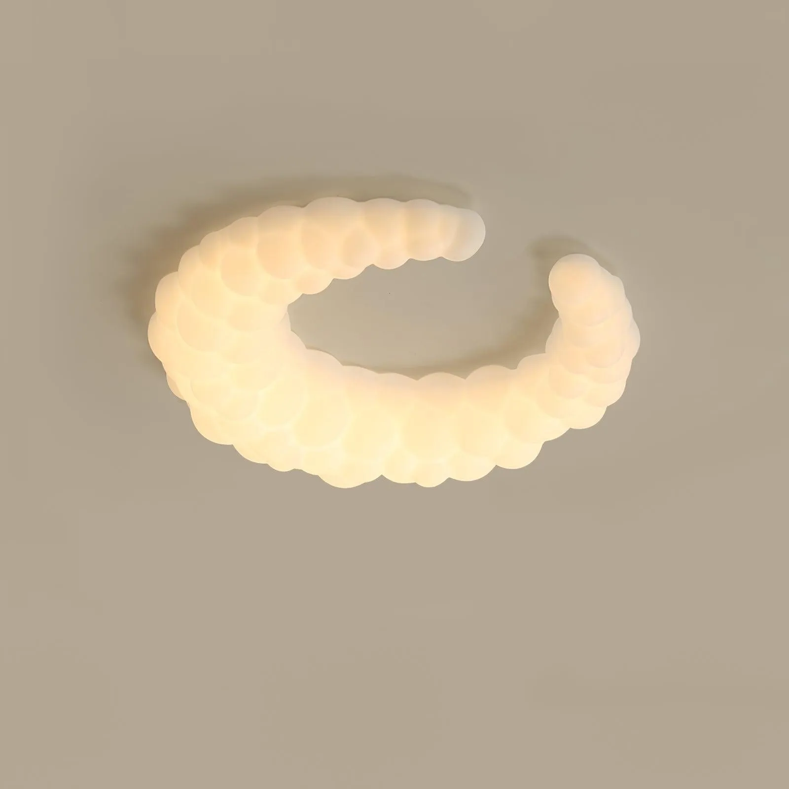 Cream Style Moon Ceiling Lamp M580