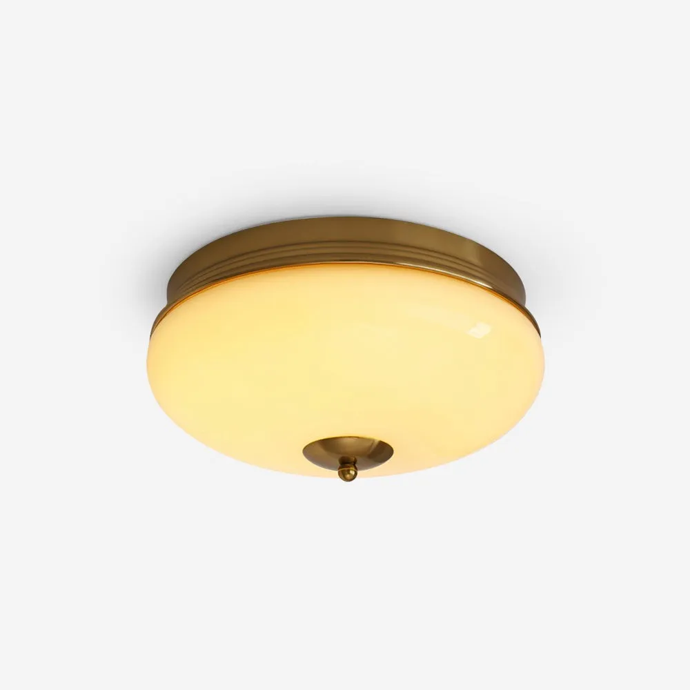European Mid Century Cream Ceiling Light M242