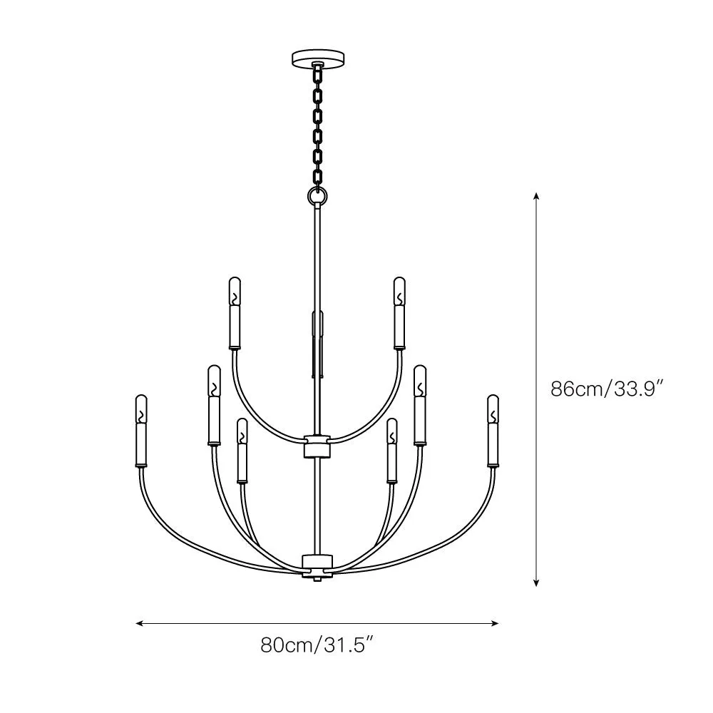 Greenwich Chandelier D578