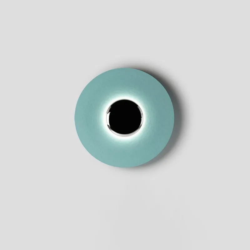 Simplicity Round Ginger Glow Wall Light S188