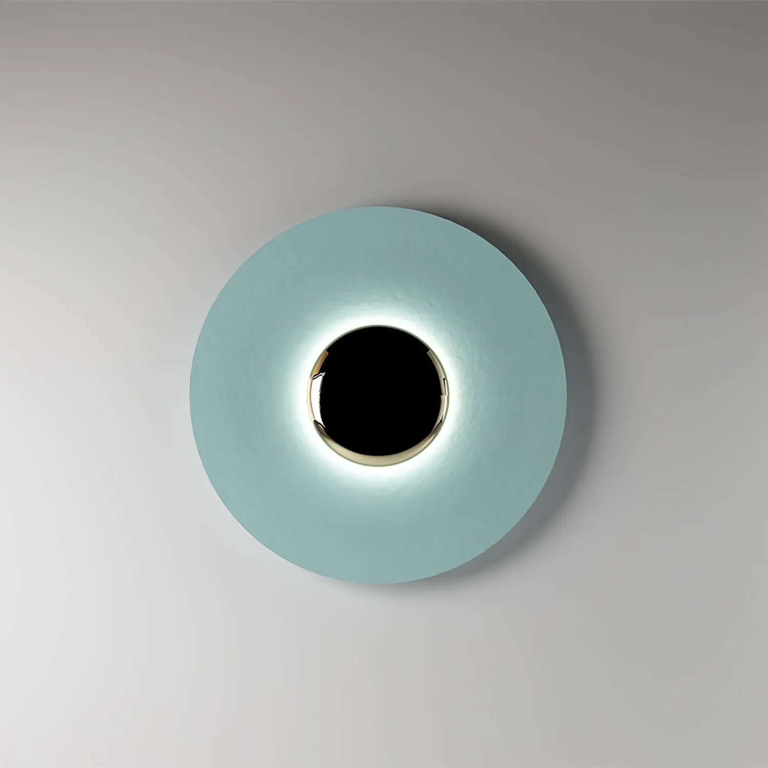 Simplicity Round Ginger Glow Wall Light S188