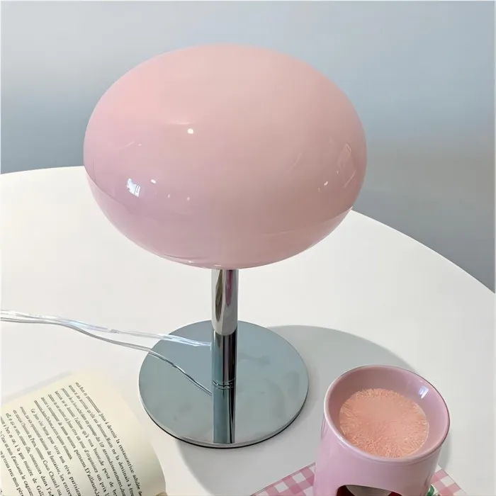 Minimalist Bauhaus Glass Table Lamp S20