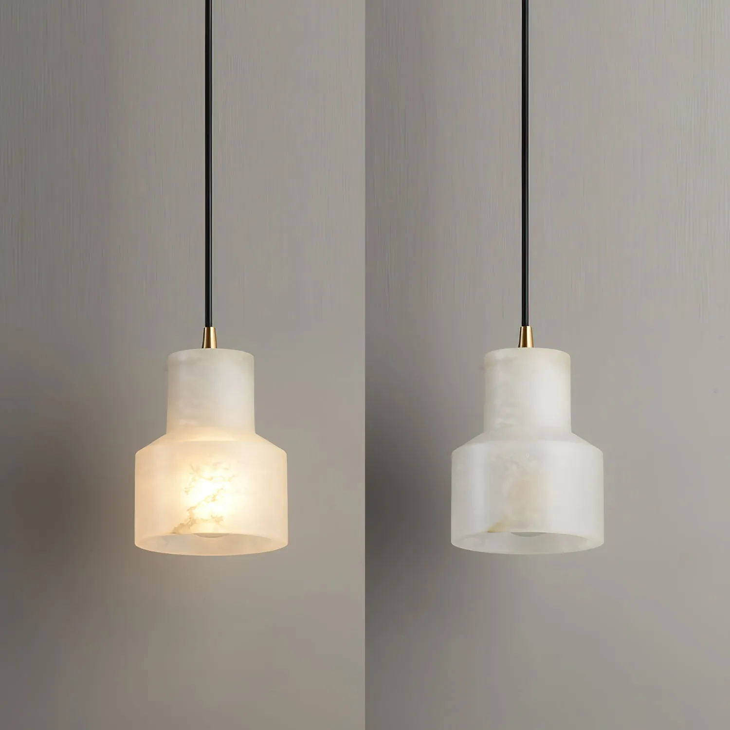 Millson Alabaster Pendnat Light D430