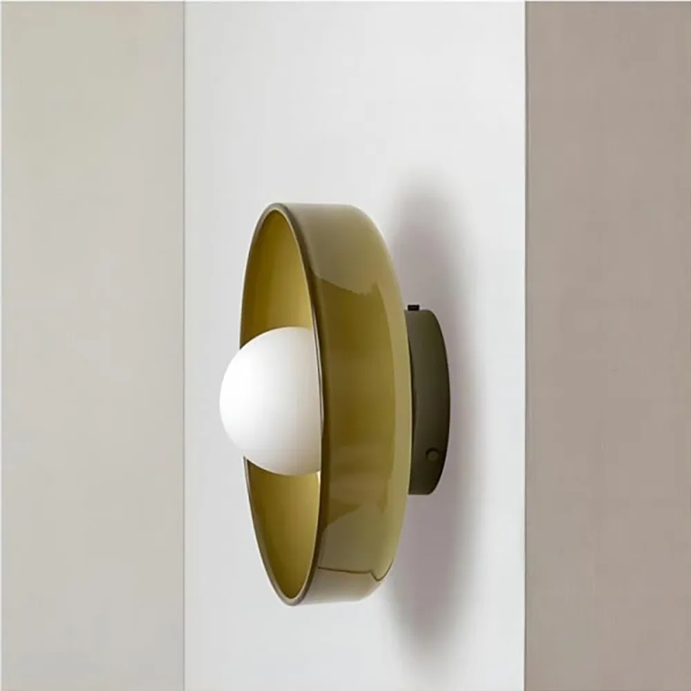 Modern Round Flush Mount Morandi Ceiling Lamp Wall Lamp S142
