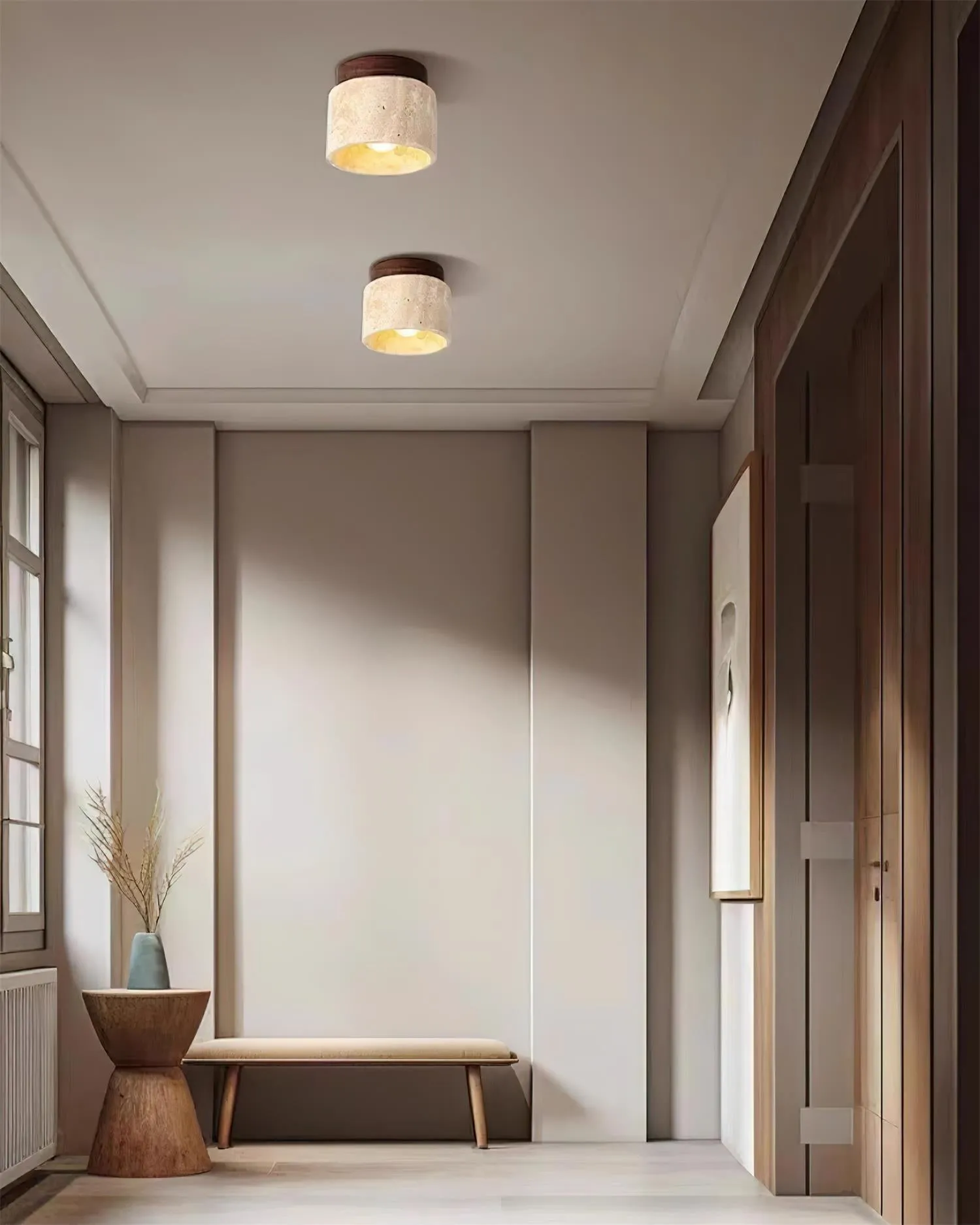 Nordic Stone Ceiling Light M201