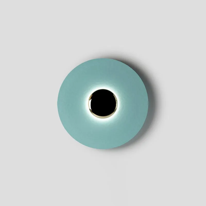 Simplicity Round Ginger Glow Wall Light S188