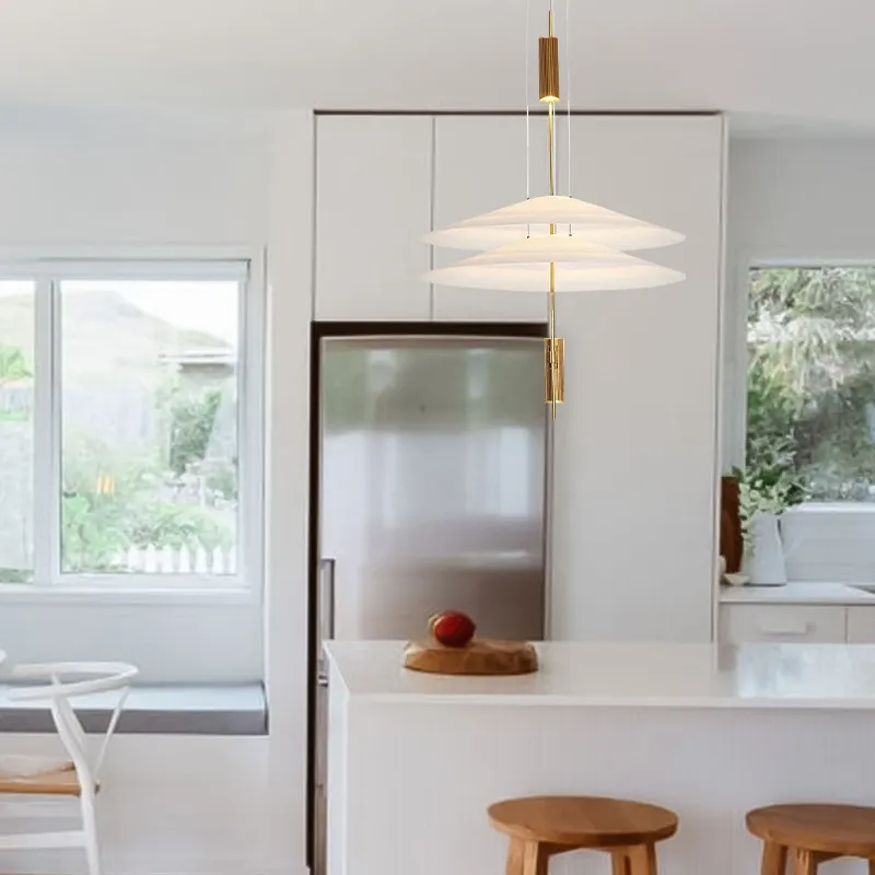 Modern LED Multi Layers Pendant Light For Dining Room