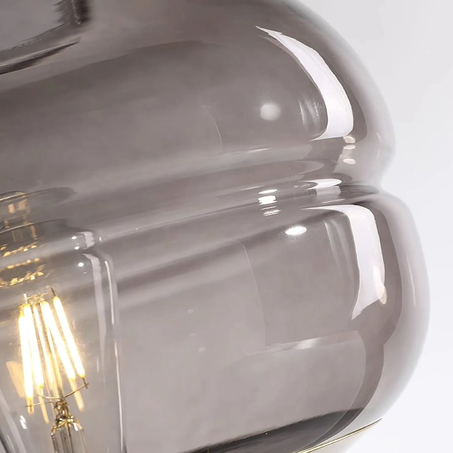 Luxury Personality Colored Glass Cover Tall Table Lamp M234
