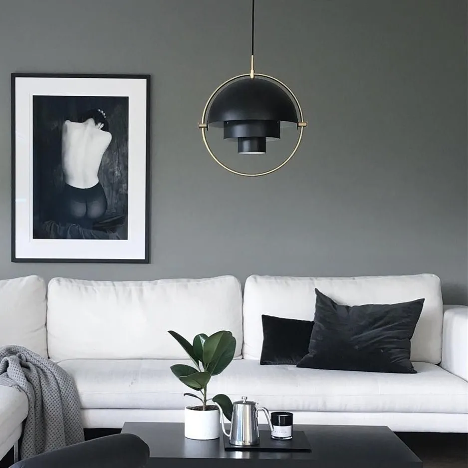 Danish Multilayer Rotatable Pendant Lamp S63
