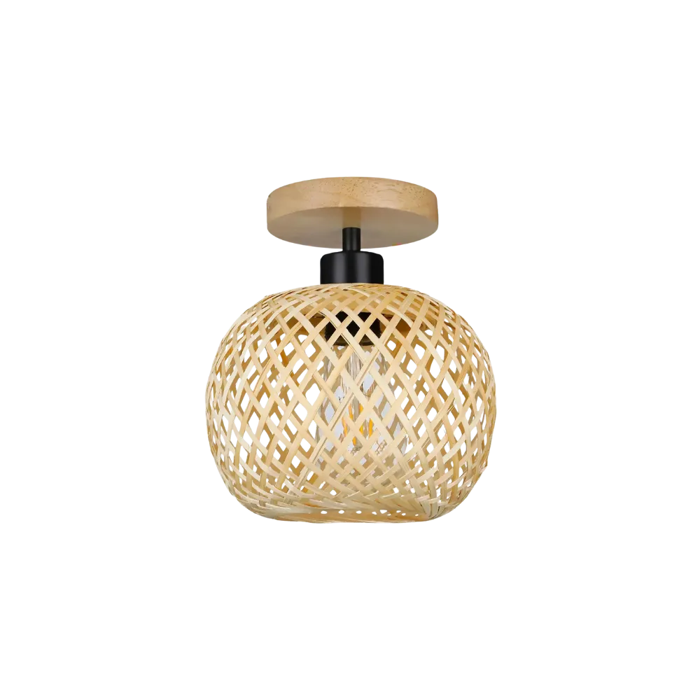 Handmade Ethereal Bamboo Ceiling Light D868