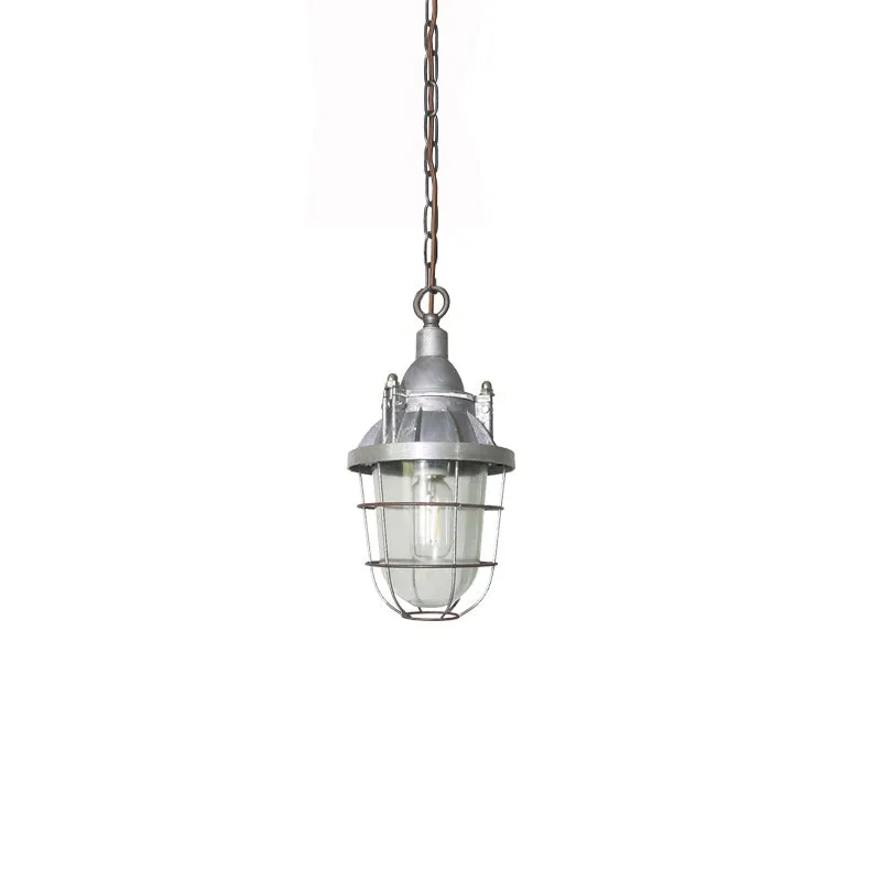 Bulkhead Cage Pendant Light D629