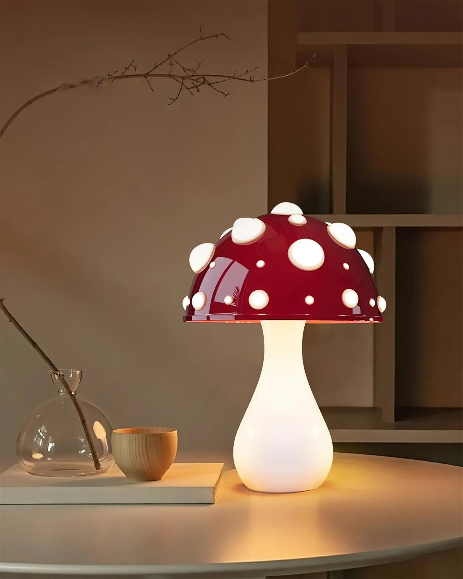 Poisonous Mushrooms Table Lamp M216