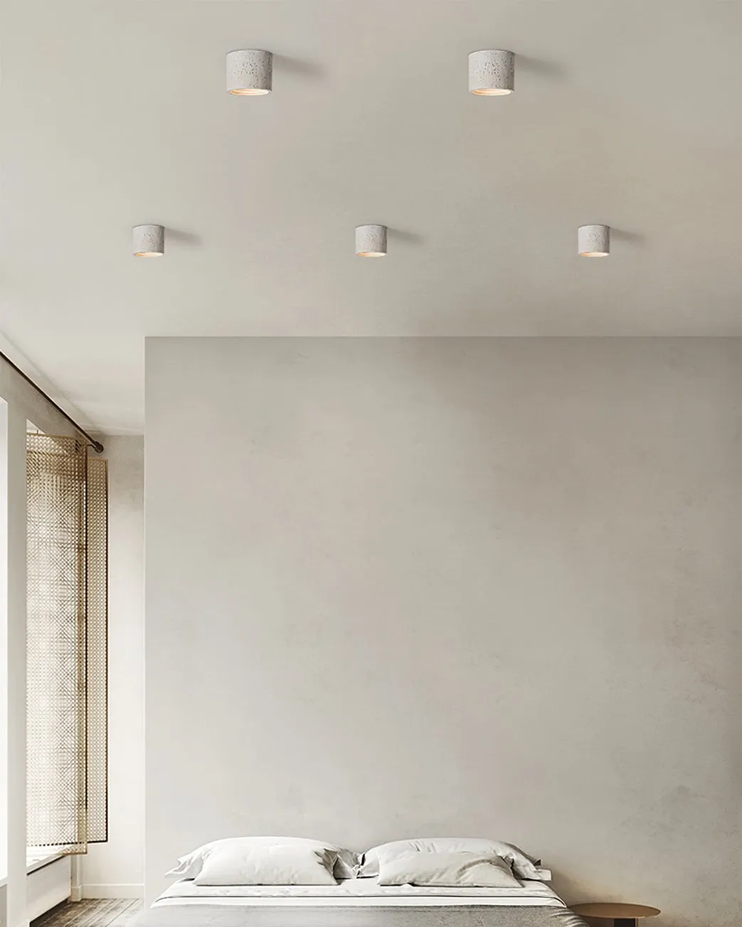 Modern Wabi-Sabi Cylindrical Ceiling Lamp M172