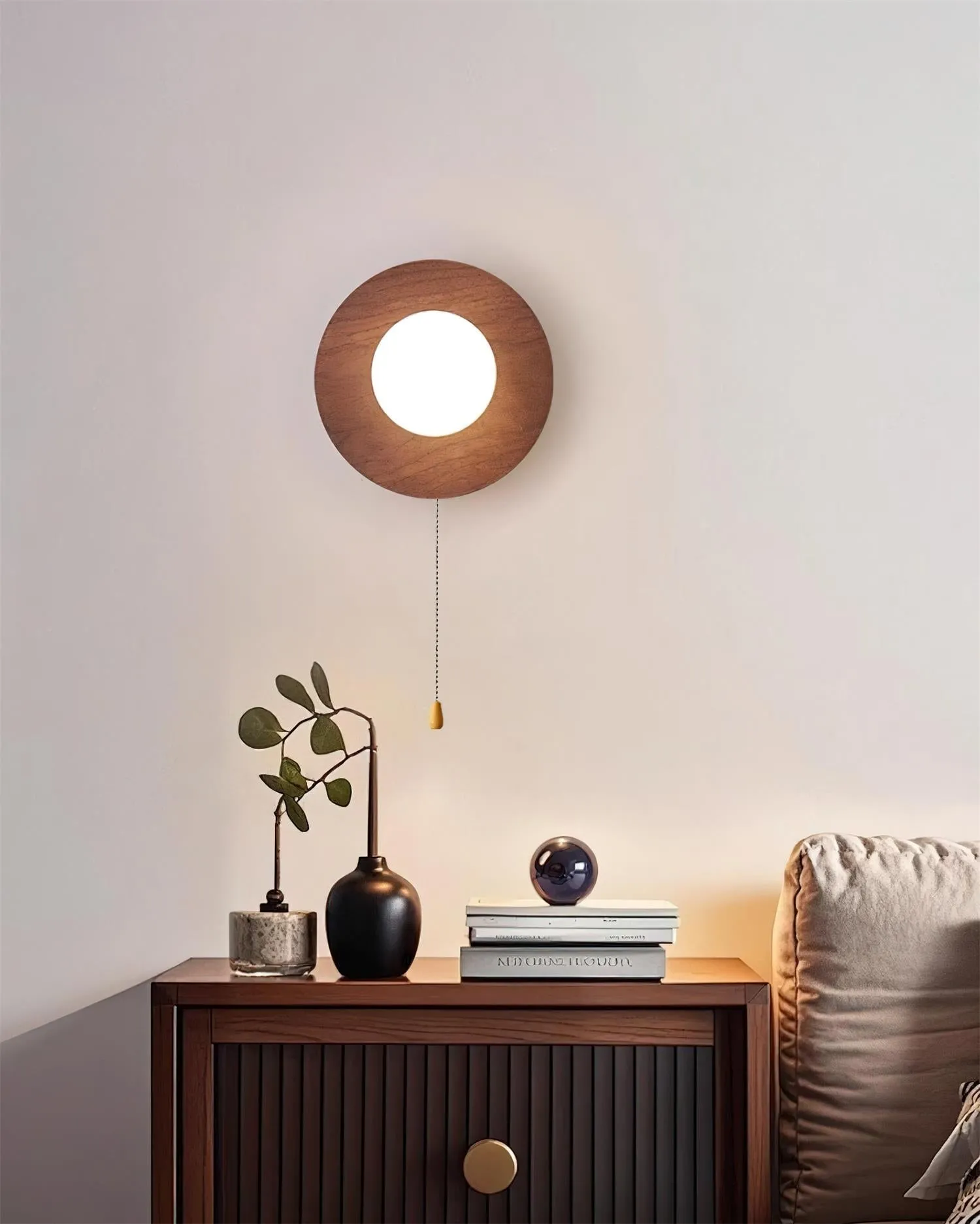 Cara Wood Wall Lamp D37