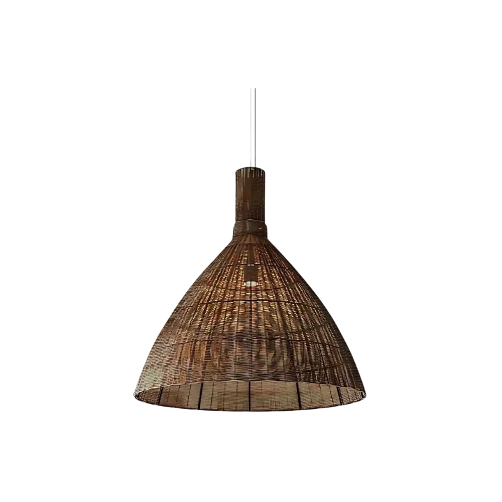 The Rattan Essence of the Islands Pendant Light D826