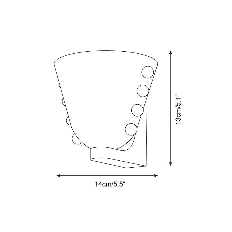 Gemma Wall Lamp D95