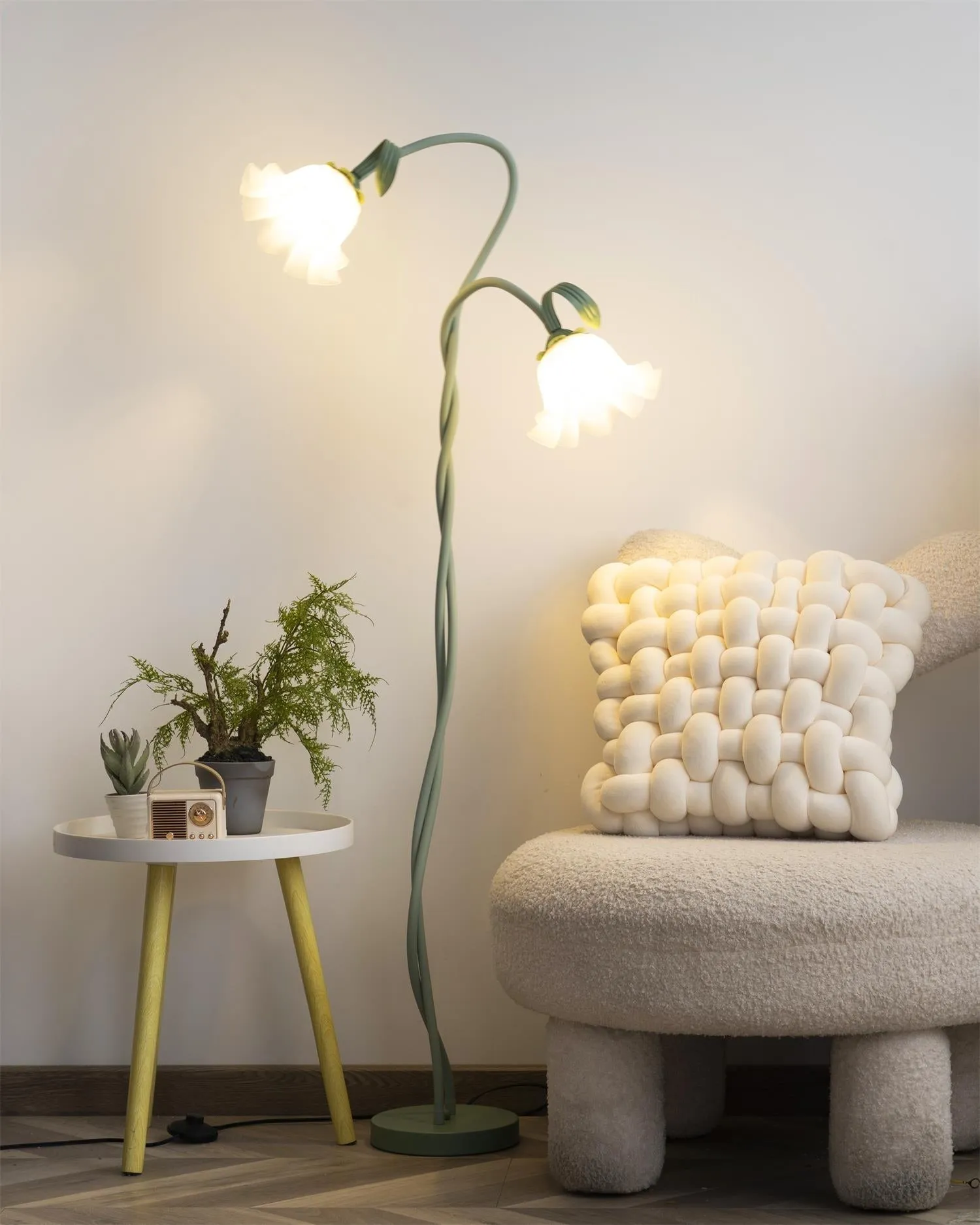 Creative Multi-Head Winding Flower Shape Floor Lamp M175