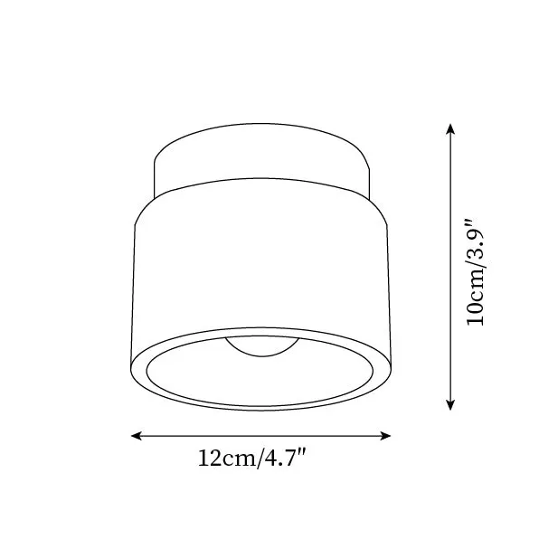 Nordic Stone Ceiling Light M201