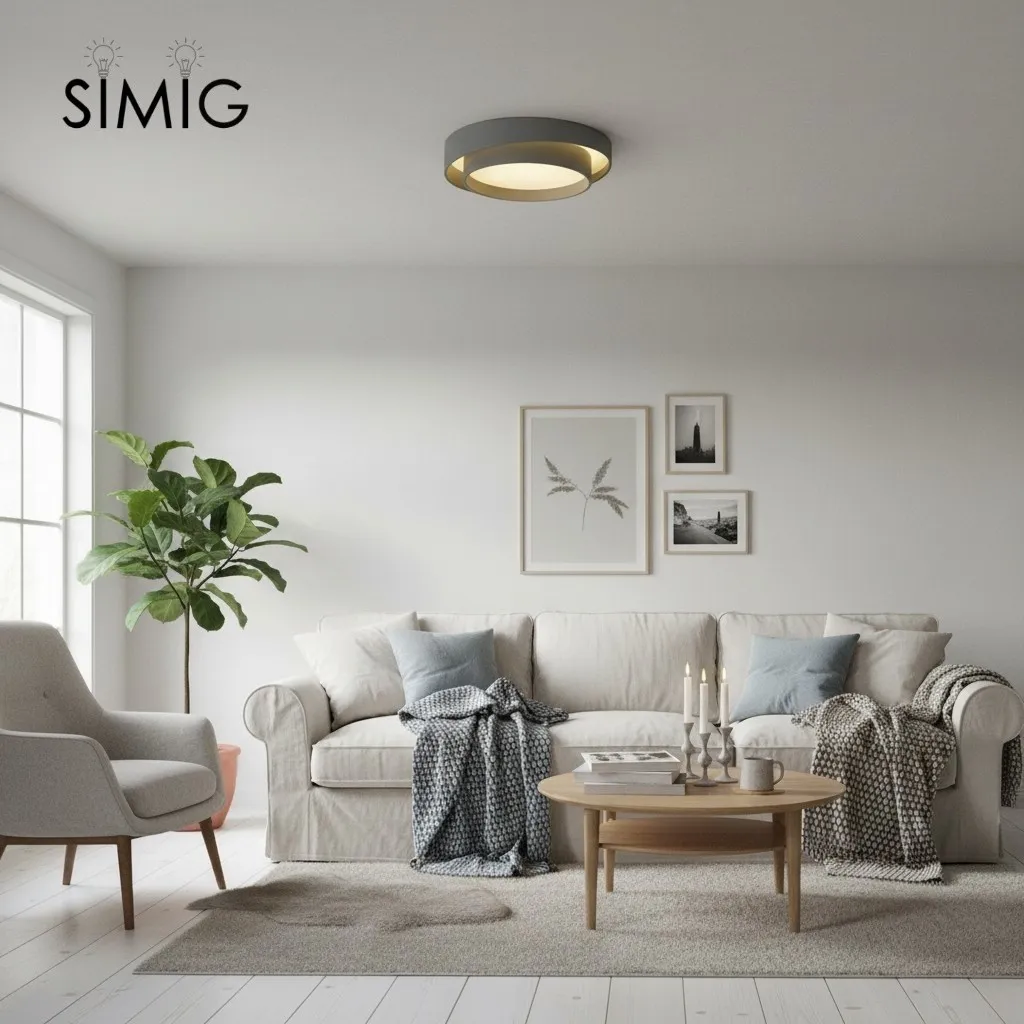 Centric 5700 LED Asymetric Melody Ceiling Lamp S77