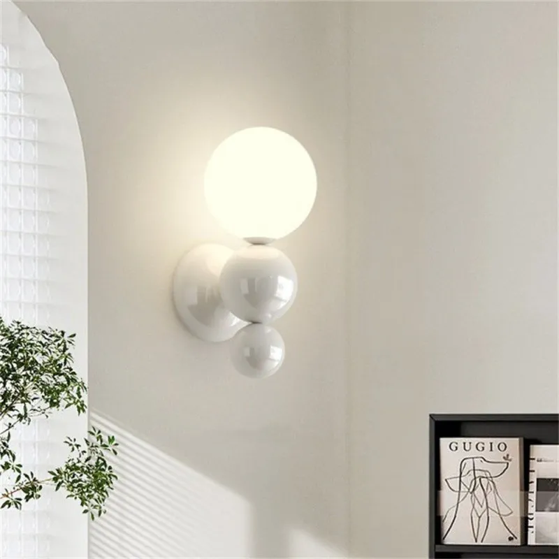 Colorful Globe Bubble Metal Wall Sconce S149
