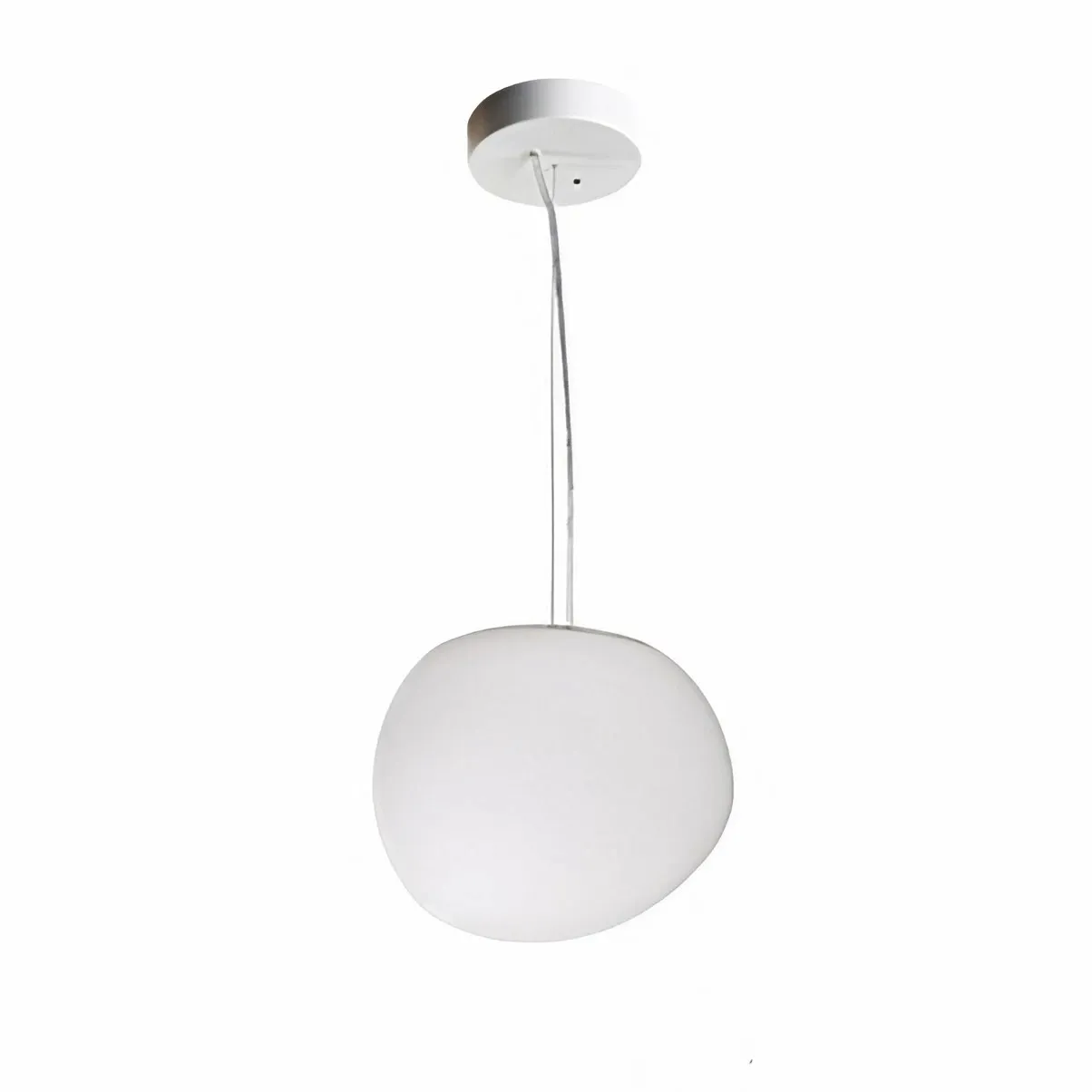 Stone Shape Opal Glass Pendant Light S05