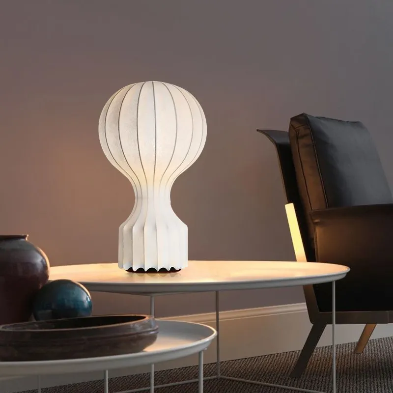 Gatto Cat Cocoon Modern Table Lamp for Bedroom