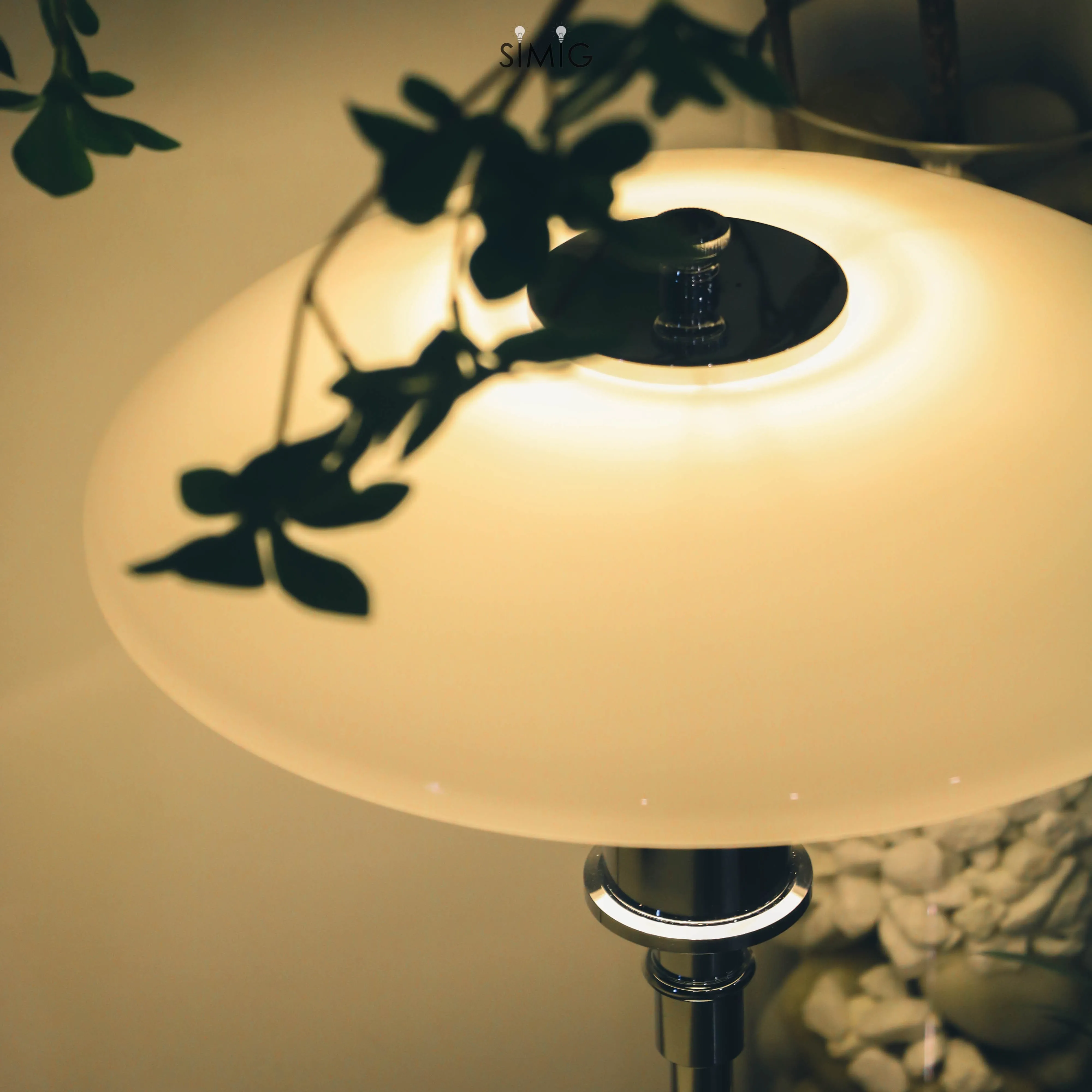 Danish Disc Multilayer Metal Table Lamp