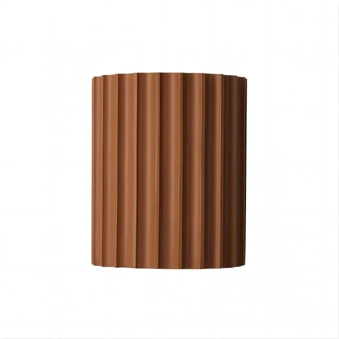 Scandinavian Ribbed Resin Fluted Wall Lamp S92