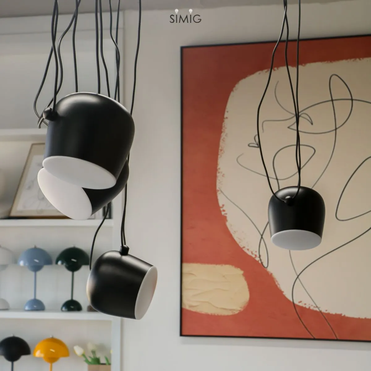 Multi Light Pendant Lamp for Living Room S03