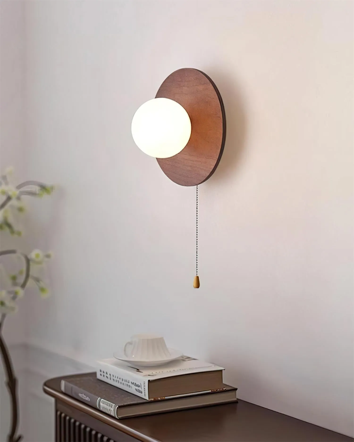 Cara Wood Wall Lamp D37