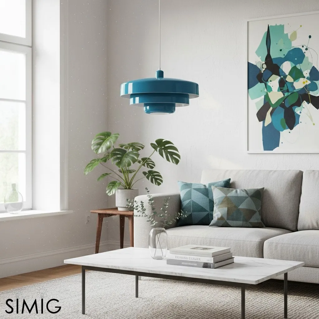 Triple Layer Disc Macaron Cake Pendant Light S90