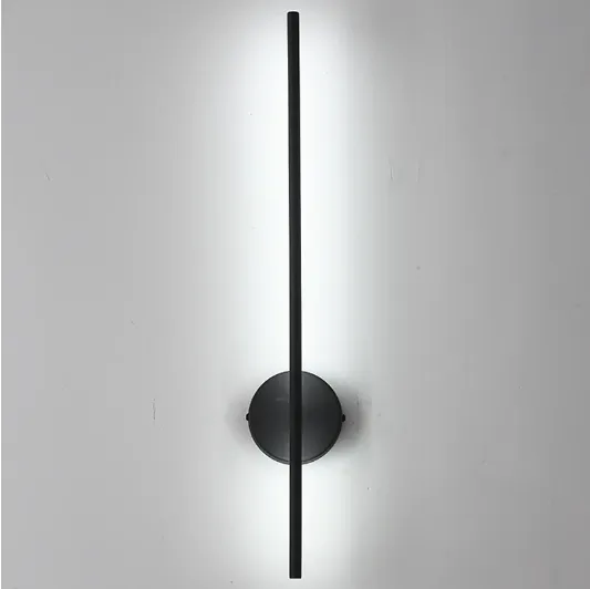 Modern Black Aluminum Wall Light D850
