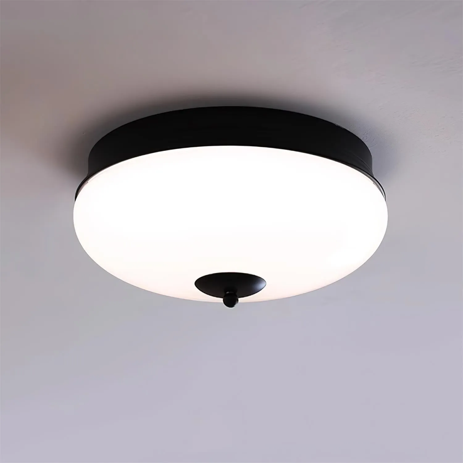 European Mid Century Cream Ceiling Light M242