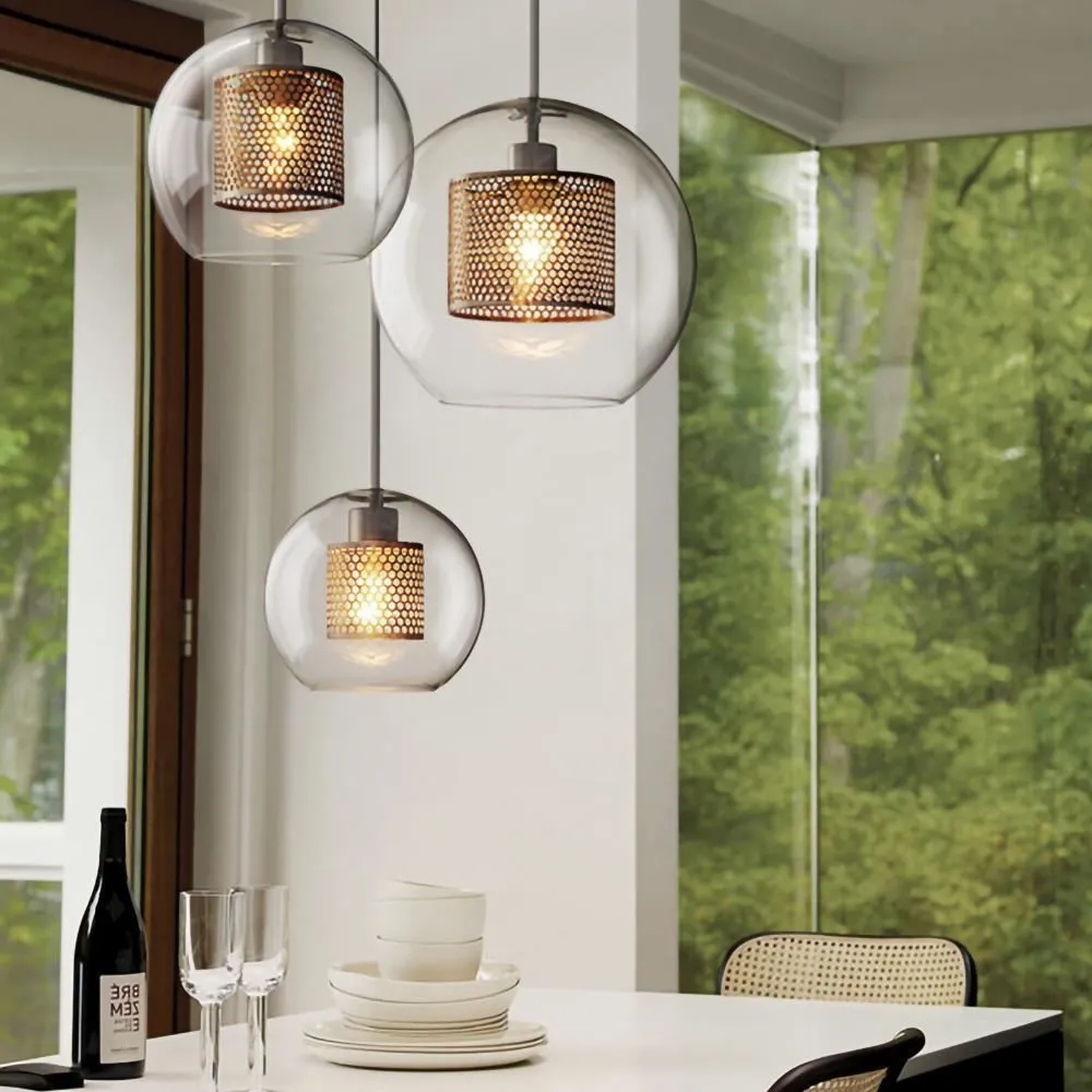 Modern Creative Glass Pendant Light S38