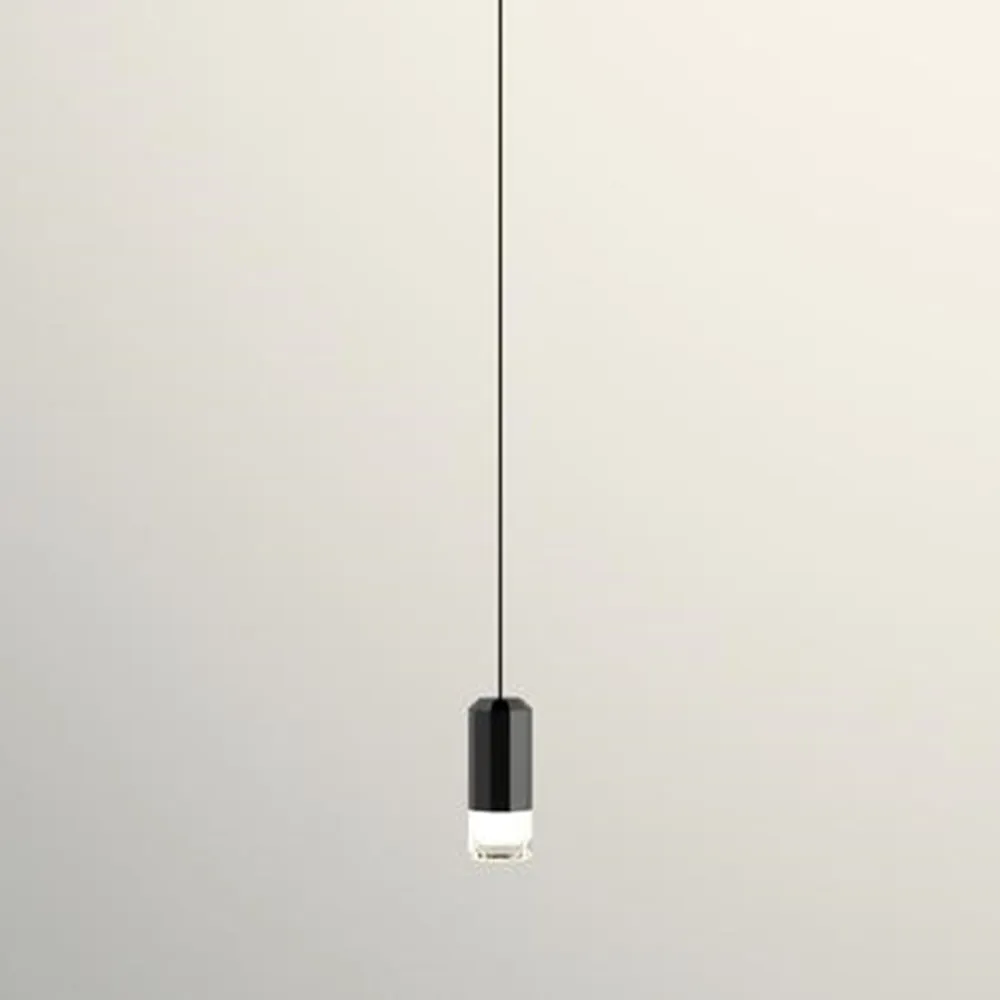 Industrial Black Wireflow Free Form LED Pendant Light