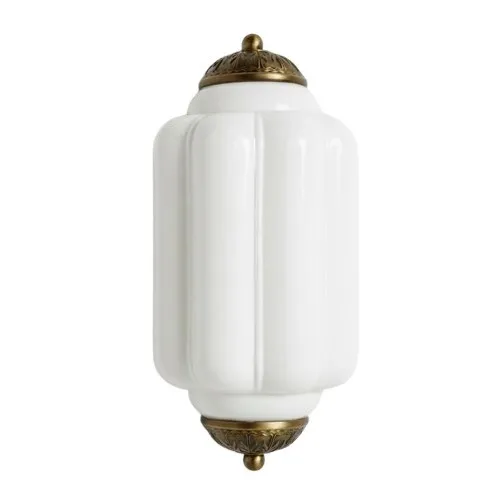 Eloise Long Pumpkin Retro Glass Recessed Wall Lamp G52