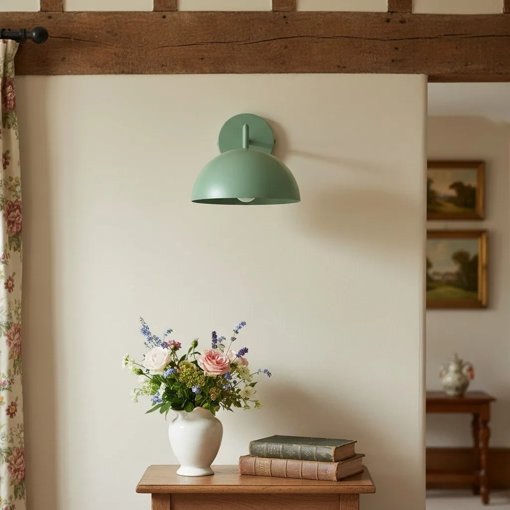 Metio Dome Minimalist Dome Sconce - Stylish Colorful Wall Light T377