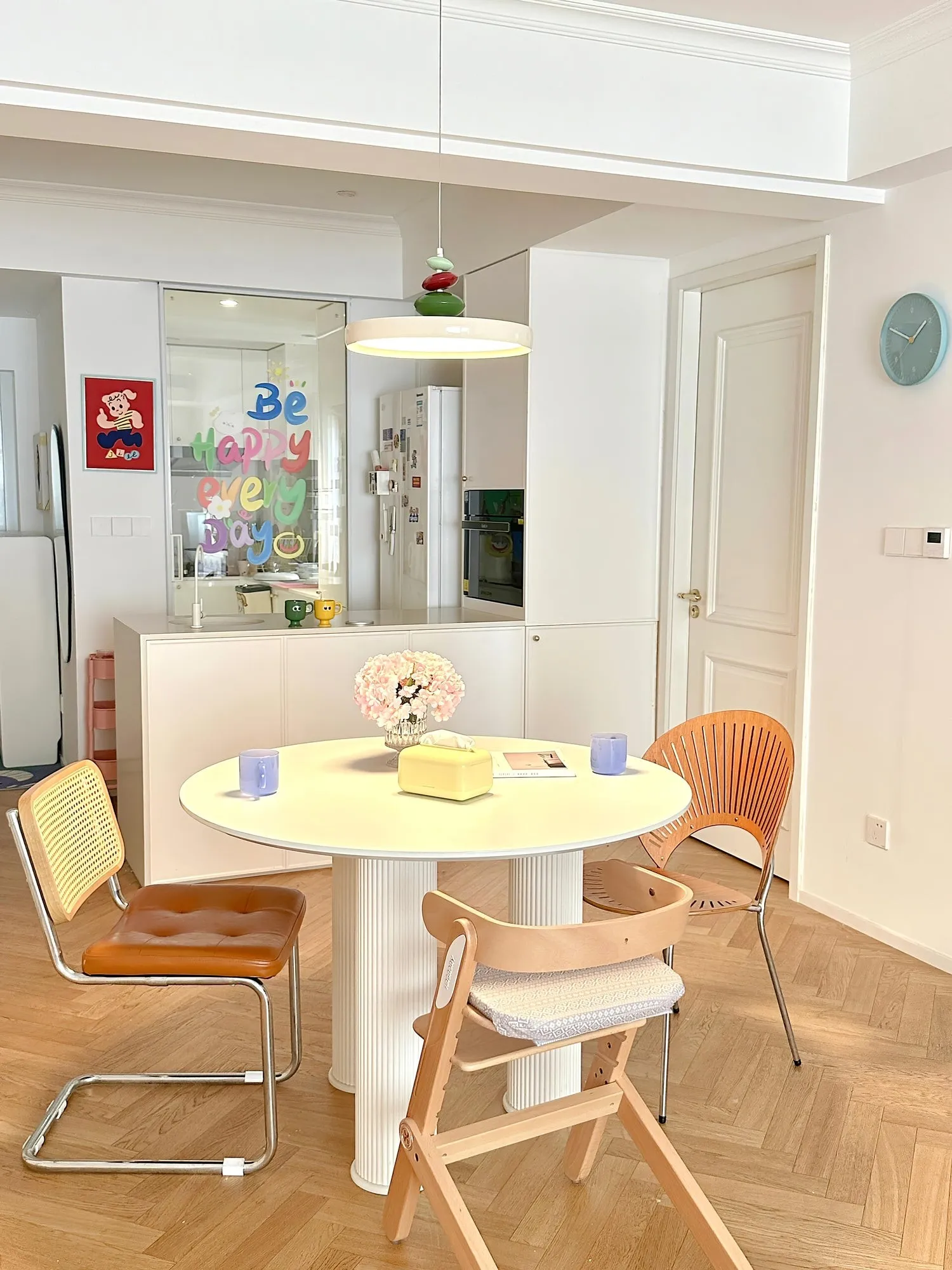 Nordic UFO Colorful LED Pendant Light M01