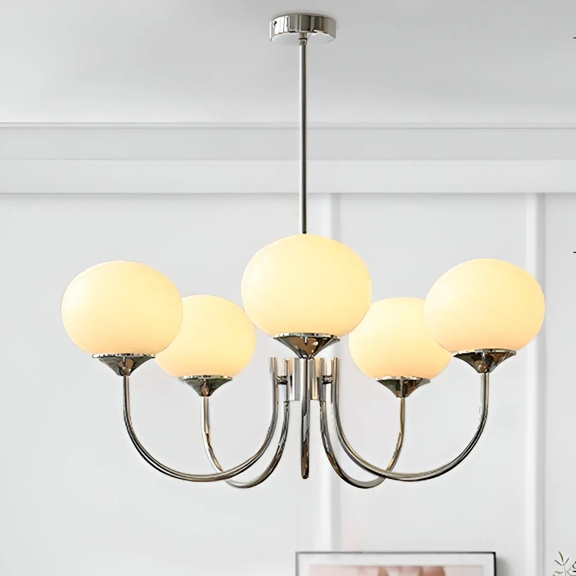 Marshmallow Modern Glass Chandelier D776