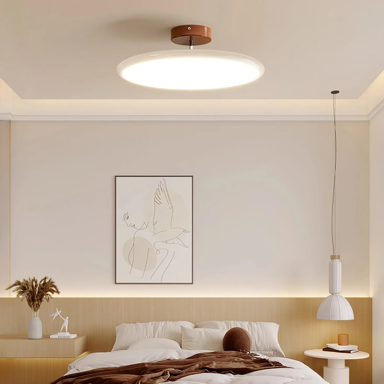 Modern Adjustable Disc Ceiling Lamp M367