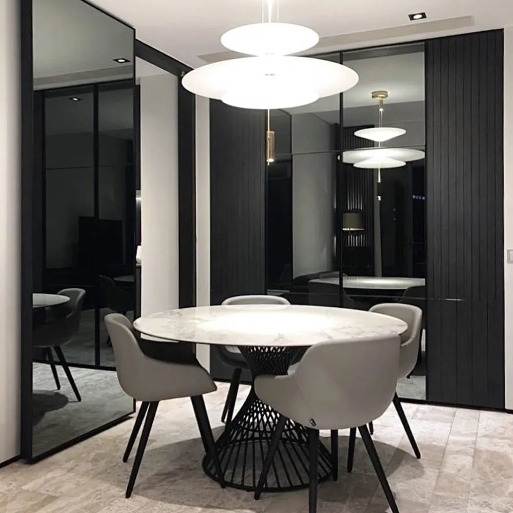 Modern LED Multi Layers Pendant Light For Dining Room