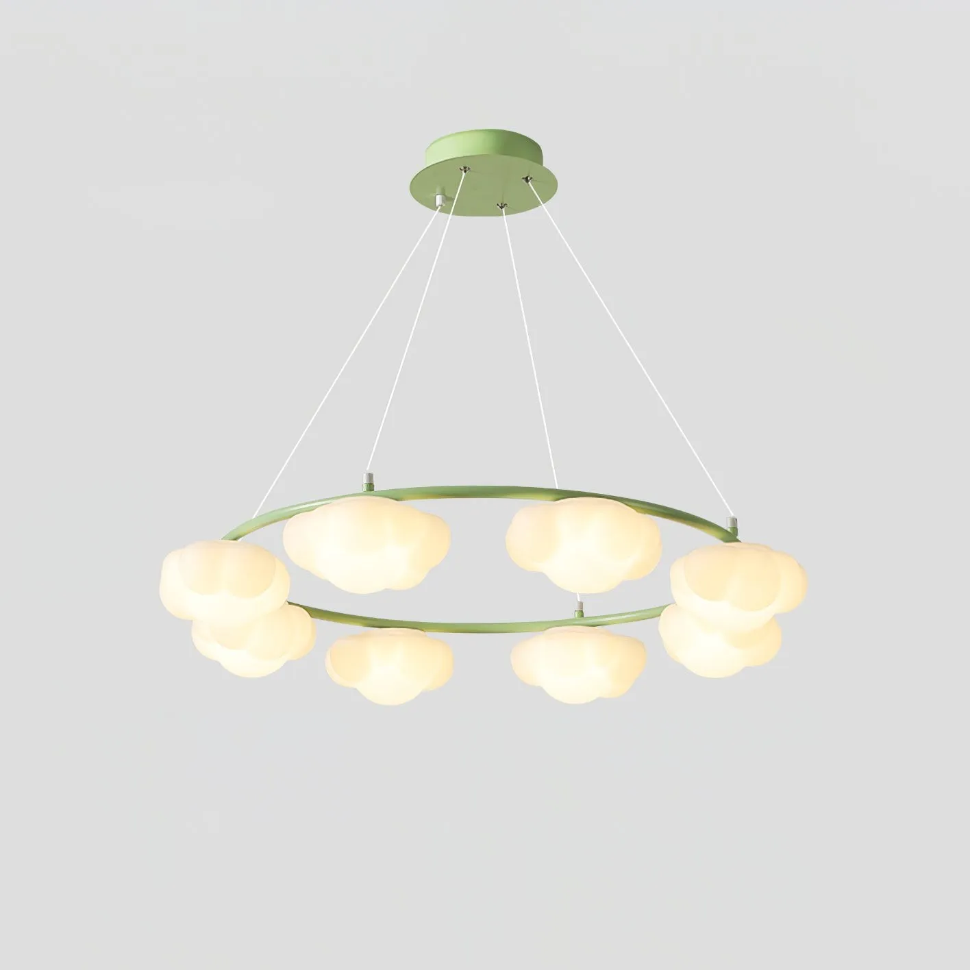 Cream Style Creative Personality Clouds Chandelier M322