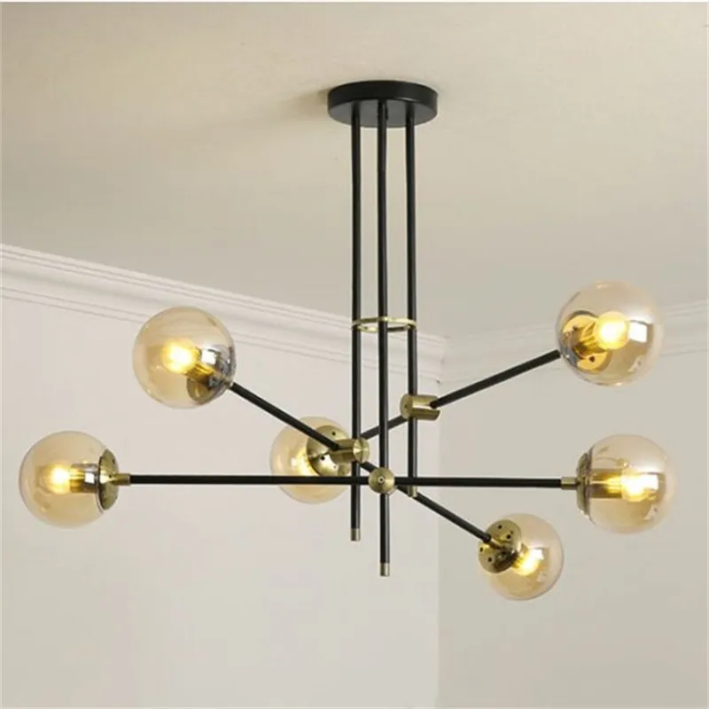 Geometric Magic Bean Chandelier
