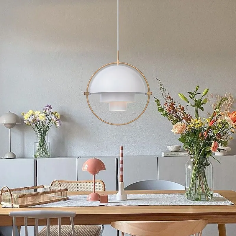 Danish Multilayer Rotatable Pendant Lamp S63