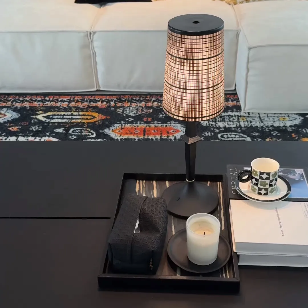 Devon Black Table Lamp D709