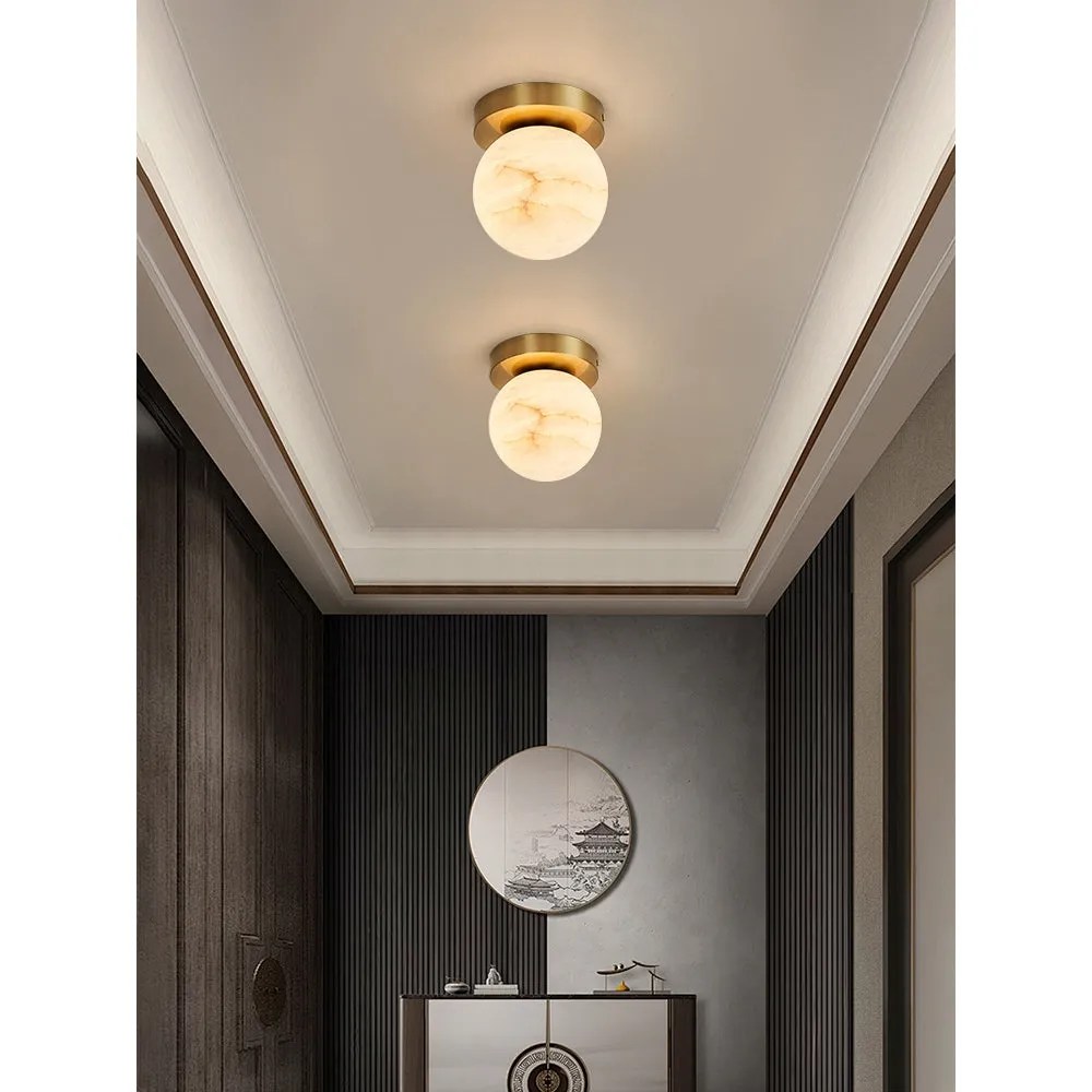 Melange Alabaster Ceiling Light D496